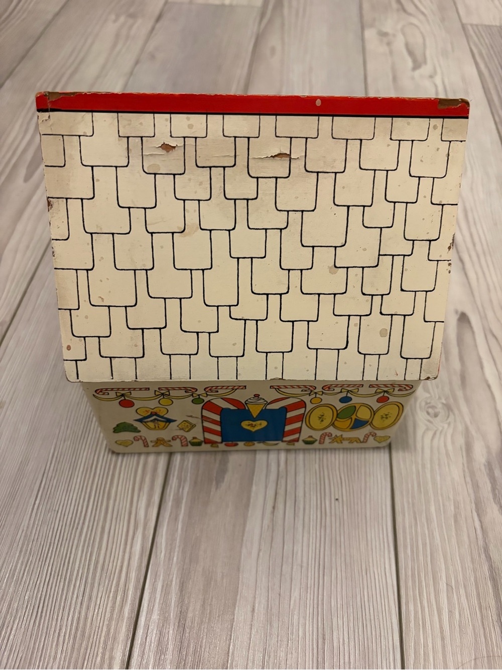 Vintage Earl Bernard Gingerbread House Jewelry Box